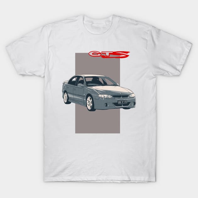 HSV VT GTS Commodore T-Shirt by Joshessel